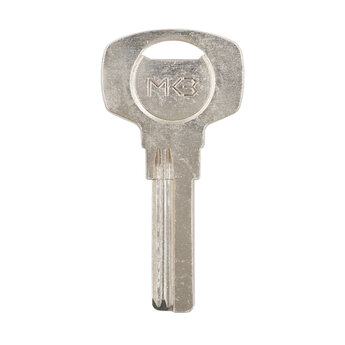 Blank Brass Key ,Thickness 2.35 mm,15 Grams Nickle