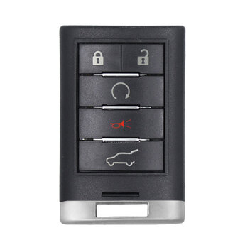 Cadillac 2012 Smart Remote Key Shell 5 Buttons With Laser Blade...