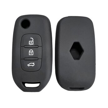 Silicone Case For Renault Dacia Flip Remote Key 3 Buttons