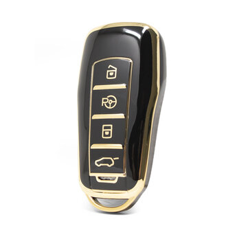 Nano High Quality Cover For Xpeng Remote Key 4 Buttons Black...