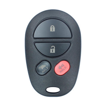 Toyota Sequoia 4 Buttons Remote Key Cover Medal