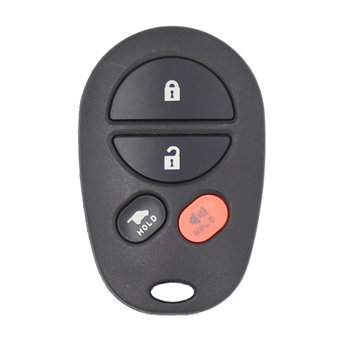 Toyota Remote 3+1 Button 315MHz FCCID: GQ43VT20T