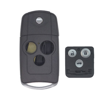 Honda Accord 3 buttons Flip Remote Key Cover 