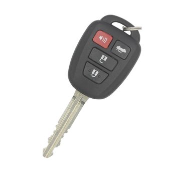 Toyota Corolla 2014 Used Original 4 buttons Remote Key 433MHz...