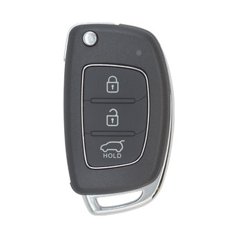 Hyundai Santa Fe 2013 2015 3 buttons Flip Remote Key Cover HYN17R...