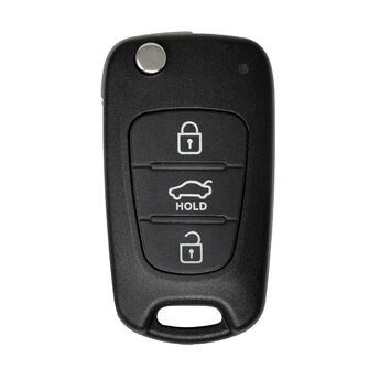 Hyundai Flip Remote Key Shell 3 Buttons Sedan Type HYN14R Blade...