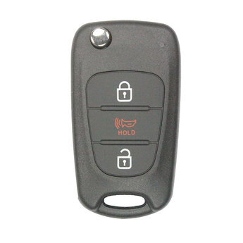 KIA Soul 3 Buttons Flip Remote Key Cover Panic Hold  Laser Blade...