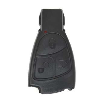 Mercedes Benz 3 Buttons Smart Remote Key Cover Black
