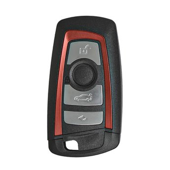 BMW CAS4 Remote Shell 4 Buttons Red Color