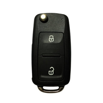 VW 2 Buttons Flip Remote Key Cover UDS Type