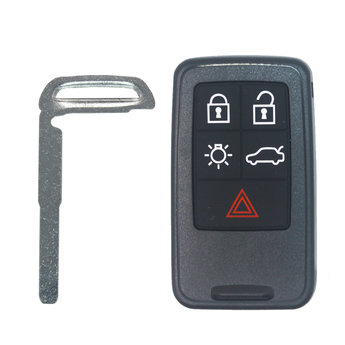 Volvo 5 buttons Smart Remote Key Cover 