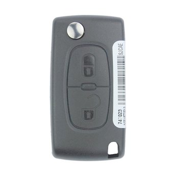 Peugeot 308 2 Buttons Genuine Flip Remote Key