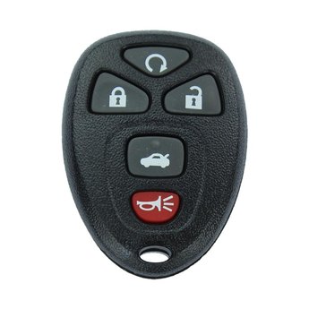GMC Chevrolet 5 buttons Remote Key Cover
