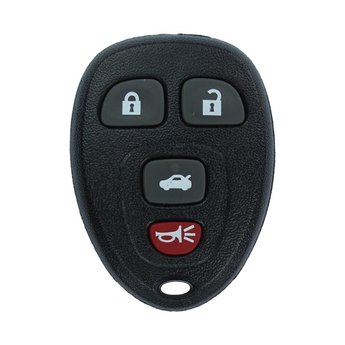 GMC Chevrolet 2008 4 buttons Remote Key Cover Sedan Trunk Type...