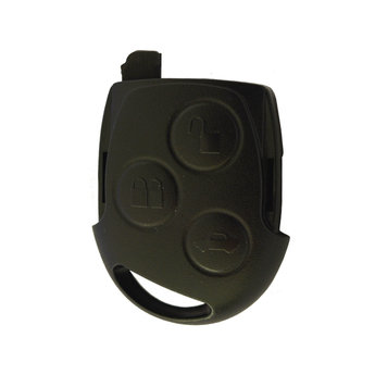 Ford Focus 3 Buttons Remote Key Cover Black