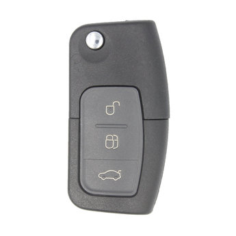 Ford Focus 3 Buttons Flip Remote Key Cover With Head Nail blade...