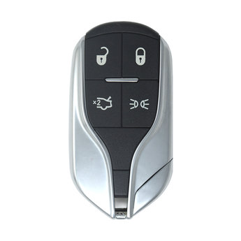 Maserati 4 buttons Chrome Smart Key Remote Cover