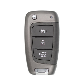 Hyundai Accent 2018 3 Buttons 433MHz Genuine Flip Remote Key...