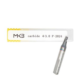 End Mill Cutter Carbide Material 3.0mm φ3.0xD6x40 for Keyline ...