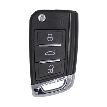 Face to Face Flip Remote Key 3 Buttons 433MHz VW MQB Type