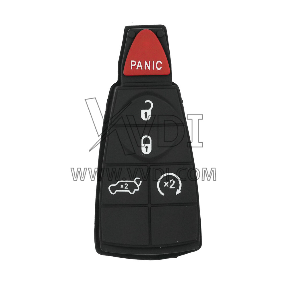VD20407-Chrysler Dodge Remote Key Rubber 4+1 Buttons SUV Trunk Type | VVDI