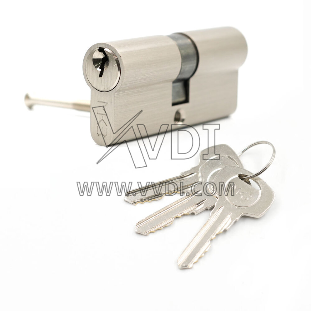 VD22597-Pure Brass Cylinder With 3 Pcs Brass Normal Keys, Sn Size 70 ...
