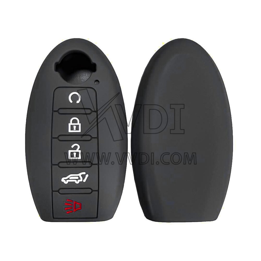 VD4952Silicone Case For Nissan Remote Key 5 Buttons VVDI