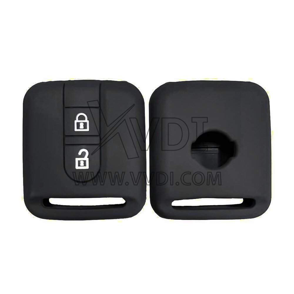 Replacement 2-Button Flip Key Fob Case For Nissan Navara, Micra, Qashqai, Primera, Note, NV200