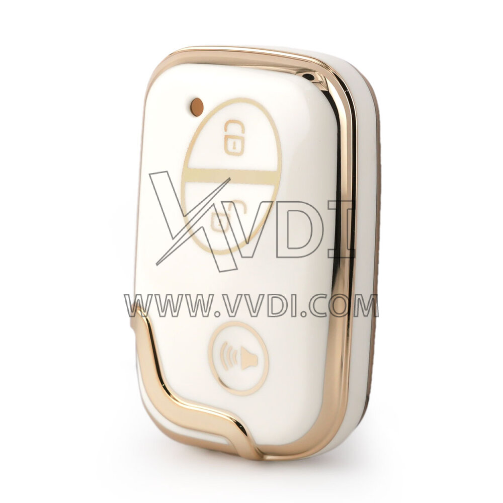 VD20787-Nano Cover For BYD Remote Key 3 Buttons White BYD-E11J | VVDI
