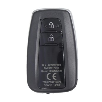 Toyota Land Cruiser Prado 2020 Original Smart Remote Key 2 Buttons...