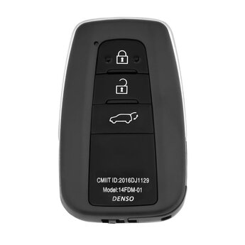 Toyota Rav4 2019-2022 Smart Remote Key Shell SUV 3 Buttons