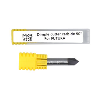 Dimple Cutter 01DW Carbide 6x30Lx90°x2F For Futura