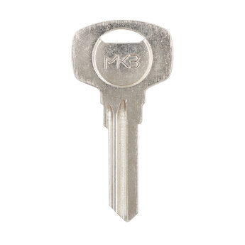 Blank Brass Key ,Thickness 2.2 mm,13 Grams Nickle