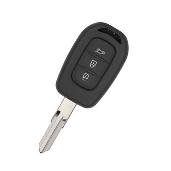 Renault Non-Flip Remote Key Shell 3 Buttons With Battery Holder...