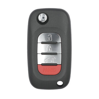 Smart 2016 Flip Remote Key Shell 3+1 Buttons
