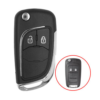 Chevrolet Modified Flip Key Shell 2 Buttons