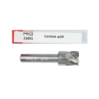 Milling Cutter For Key Carbide φ10xD6X40LX5F Milling the Thickness ...
