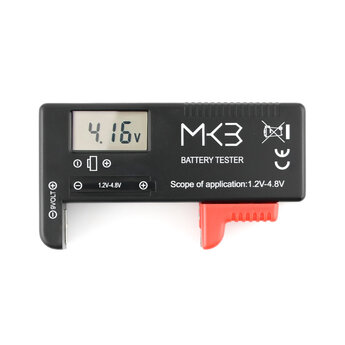 Battery Tester MK3 Digital type for all ( 1.2V - 9V ) Batteries...