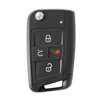 Volkswagen Golf MQB 2015 Flip Remote Key Shell 3+1 Buttons