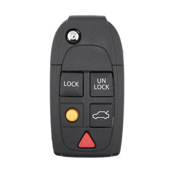 Volvo S60 S80 V70 XC70 XC90 2004-2015 Flip Remote Key 5 Buttons...