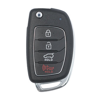Hyundai Santa Fe 2013-2015 Flip Remote Key Shell 3+1 Buttons...