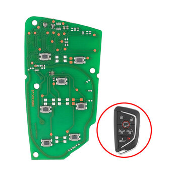 Chevrolet Corvette C8 2020-2024 Smart Remote Key PCB Board 7...