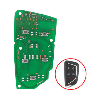 Cadillac CT5 / XT4 2022 Smart Remote Key PCB Board 5 Buttons...