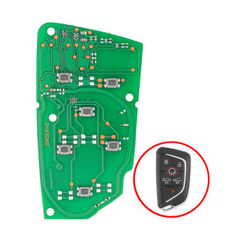 Chevrolet Corvette C8 2020-2024 Smart Remote Key PCB Board 6...