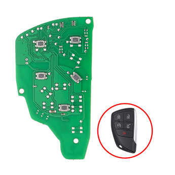 GMC Chevrolet 2021 Original Smart Remote Key PCB Board 4+1 Buttons...