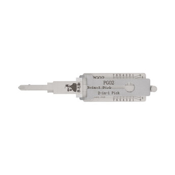 Original Lishi PGO2 Scooters 2-in-1 Pick & Decoder