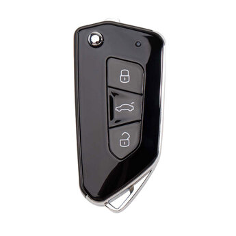 Xhorse XKGA81EN All Black Style 3 Buttons Universal Wired Remote...