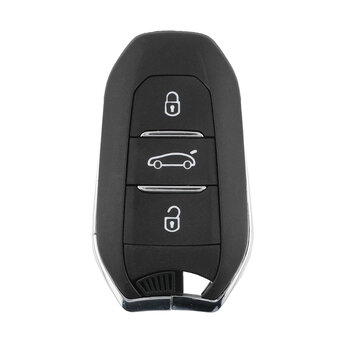 Peugeot Citroen DS Smart Remote Key Shell 3 Button Trunk VA2...