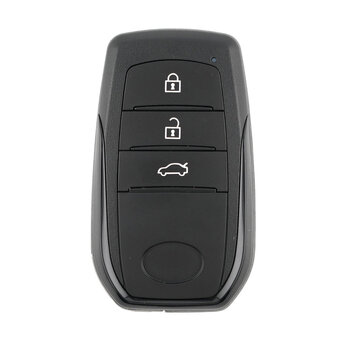Toyota Corolla 2024 Smart Remote Key Shell 3 Buttons Black Sides...