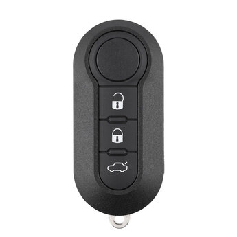 Fiat Flip Remote Key 3 Buttons 433Mhz 4A Transponder